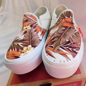 Vans Shoes Vans Asher Platform Paradise Floral Size Poshmark